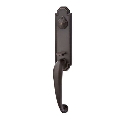 Emtek Medium Bronze Handleset F133330ARMBLH212 F133330ARMBLH212
